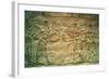 Limestone Relief Showing Hittite Soldiers, Temple of Abu Simbel, Egypt, 14th-13th Century Bc-null-Framed Photographic Print