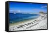 Limestone Rocky Beach on the Clear Waters of Kaikoura Peninsula, South Island, New Zealand, Pacific-Michael Runkel-Framed Stretched Canvas