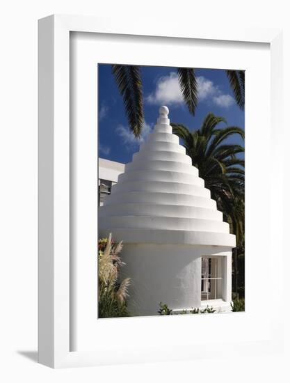 Limestone Roof, Hamilton, Bermuda-George Oze-Framed Photographic Print