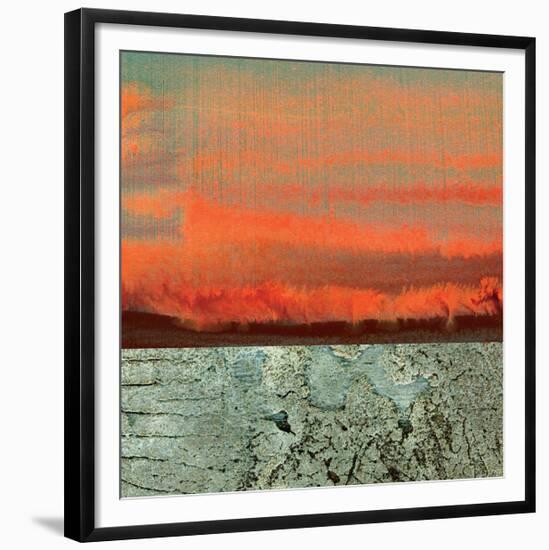 Limestone Sunset-J^ McKenzie-Framed Giclee Print