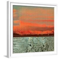 Limestone Sunset-J^ McKenzie-Framed Giclee Print