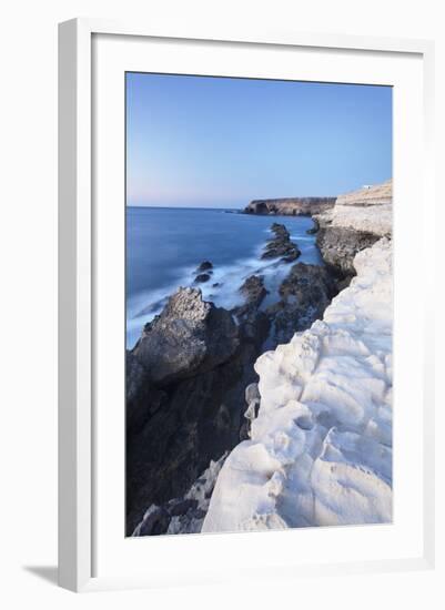 Limestone Terraces at the Cliffs to the Mirador-Markus Lange-Framed Photographic Print