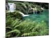 Limestone Waterfall, Semuc Champey, Guatemala, Central America-Colin Brynn-Mounted Photographic Print