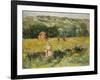 Limetz Meadow, 1887-Claude Monet-Framed Giclee Print
