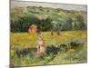 Limetz Meadow, 1887-Claude Monet-Mounted Giclee Print