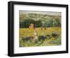 Limetz Meadow, 1887-Claude Monet-Framed Giclee Print