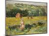 Limetz Meadow, 1887-Claude Monet-Mounted Giclee Print