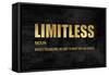 Limitless in Gold-Jamie MacDowell-Framed Stretched Canvas