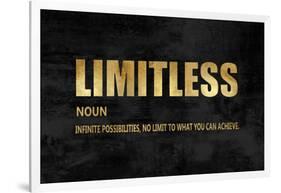 Limitless in Gold-Jamie MacDowell-Framed Art Print