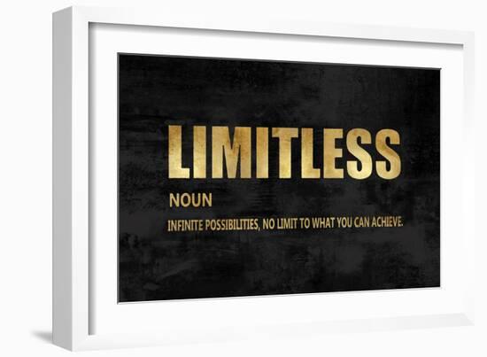 Limitless in Gold-Jamie MacDowell-Framed Art Print