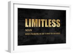 Limitless in Gold-Jamie MacDowell-Framed Art Print