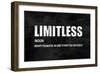 Limitless on Black-Jamie MacDowell-Framed Art Print