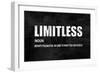 Limitless on Black-Jamie MacDowell-Framed Art Print