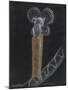Limnias Melicerta: Rotifer-Philip Henry Gosse-Mounted Giclee Print