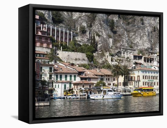 Limone Del Garda, Lake Garda, Lombardy, Italian Lakes, Italy, Europe-Sergio Pitamitz-Framed Stretched Canvas