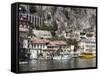 Limone Del Garda, Lake Garda, Lombardy, Italian Lakes, Italy, Europe-Sergio Pitamitz-Framed Stretched Canvas