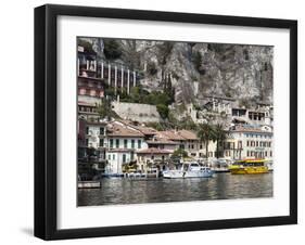 Limone Del Garda, Lake Garda, Lombardy, Italian Lakes, Italy, Europe-Sergio Pitamitz-Framed Photographic Print