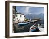 Limone Del Garda, Lake Garda, Lombardy, Italian Lakes, Italy, Europe-Sergio Pitamitz-Framed Photographic Print