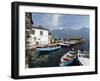 Limone Del Garda, Lake Garda, Lombardy, Italian Lakes, Italy, Europe-Sergio Pitamitz-Framed Photographic Print