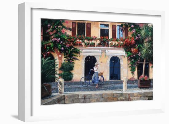 Limone, Lake Garda, Italy, 2003-Trevor Neal-Framed Giclee Print