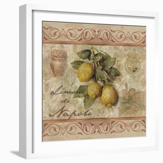 Limonidi Napoli-Thomas L. Cathey-Framed Art Print