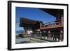 Limpid Water Buddhist Temple-null-Framed Giclee Print