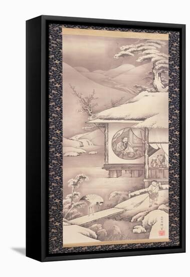 Lin Bu (Lin Hequing) C.1775-Soga Shohaku-Framed Stretched Canvas