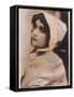 Lina Cavalieri Italian Singer Wearing a Bonnet-null-Framed Stretched Canvas