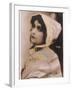 Lina Cavalieri Italian Singer Wearing a Bonnet-null-Framed Photographic Print