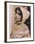 Lina Cavalieri Italian Singer Wearing a Bonnet-null-Framed Photographic Print