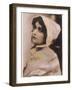 Lina Cavalieri Italian Singer Wearing a Bonnet-null-Framed Photographic Print