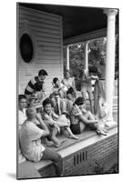 Lina Mccarroll Hosts 15 Visitors During Hospitality Weekend, Warrenton, North Carolina, 1951-Lisa Larsen-Mounted Photographic Print
