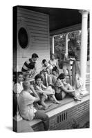 Lina Mccarroll Hosts 15 Visitors During Hospitality Weekend, Warrenton, North Carolina, 1951-Lisa Larsen-Stretched Canvas