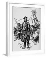 Linaeus in Lapland Dress, C1918-null-Framed Giclee Print