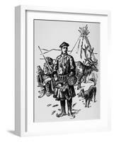 Linaeus in Lapland Dress, C1918-null-Framed Giclee Print