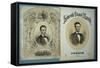 Lincoln 1860 Campaign Sheet Music-David J. Frent-Framed Stretched Canvas