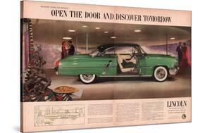 Lincoln 1953 Discover Tomorrow-null-Stretched Canvas