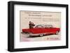 Lincoln 1956 - Daringly New-null-Framed Art Print