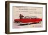 Lincoln 1956 - Daringly New-null-Framed Art Print