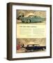 Lincoln 1958 - Unmistakably-null-Framed Art Print