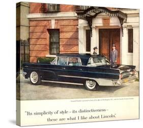 Lincoln 1959 Distinctiveness-null-Stretched Canvas