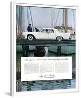 Lincoln 1961 2 Years Warranty-null-Framed Premium Giclee Print