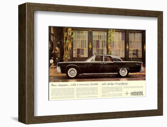 Lincoln 1961 Greater Luxury-null-Framed Art Print