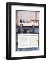 Lincoln 1961 Largest V-8-null-Framed Premium Giclee Print