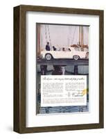 Lincoln 1961 Largest V-8-null-Framed Premium Giclee Print