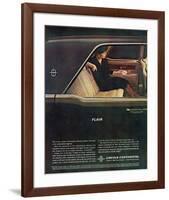 Lincoln 1962 Continental-Flair-null-Framed Art Print