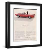 Lincoln 1962 - Count the Doors-null-Framed Art Print