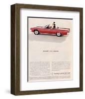 Lincoln 1962 - Count the Doors-null-Framed Art Print