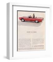 Lincoln 1962 - Count the Doors-null-Framed Art Print