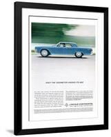 Lincoln 1962 Odometer Knows…-null-Framed Art Print